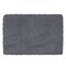 Edge Collections - 3.9' x 2.6' - Gray - Fluffy Bedroom Rug Anti-Skid Shaggy Area Rug - 1 Piece